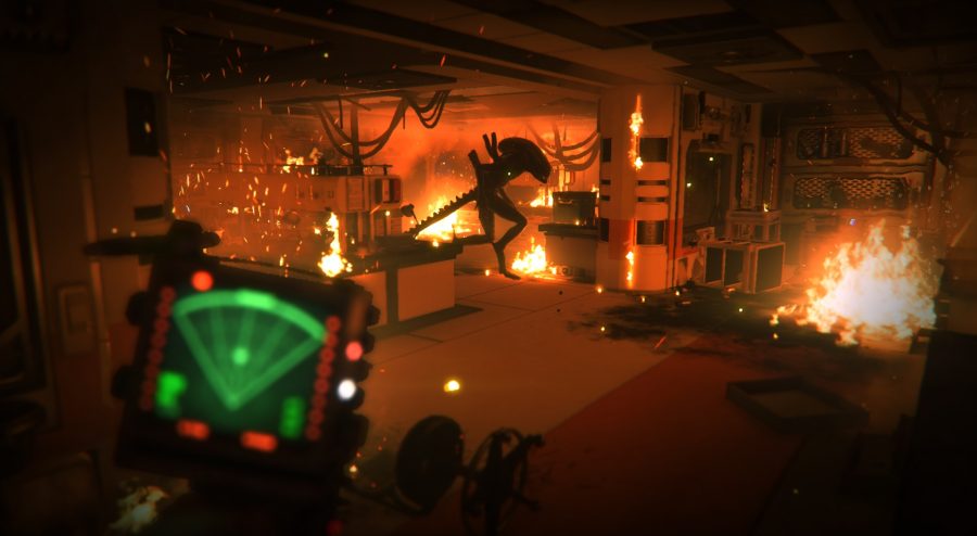 Alien: Isolation motion tracker